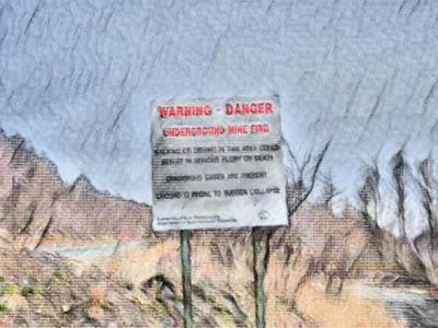 Hot coffee in burning city – Centralia,&nbsp;Pennsylvania