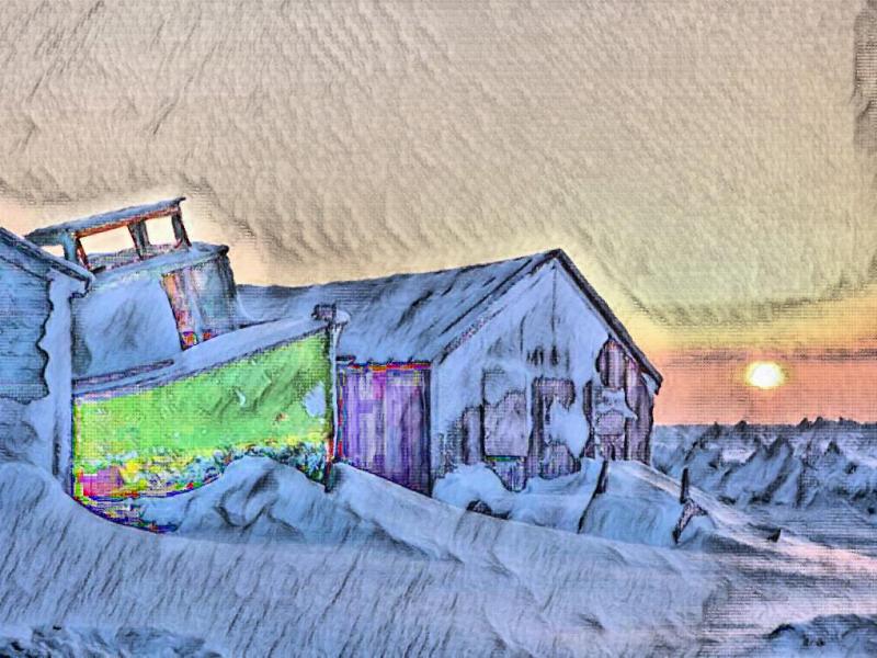 Barrow, the City of the 1:00 am&nbsp;Sun