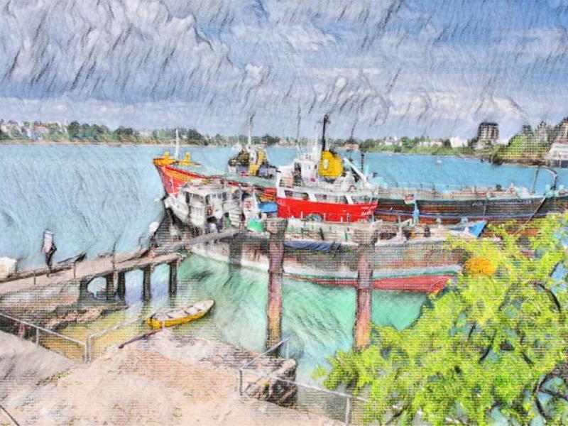 A Calm Day in Mombasa City,&nbsp;Africa